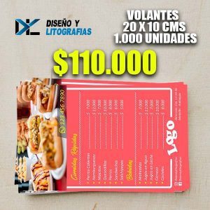 Volantes Publicitarios en Medellín Impresión Flyers