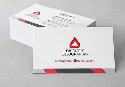 mockup de tarjetas de presentación